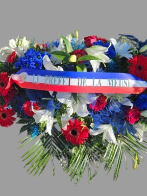 Gerbe bleu blanc rouge